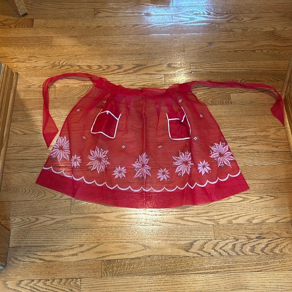 Vintage Christmas Apron - Picture 1 of 3